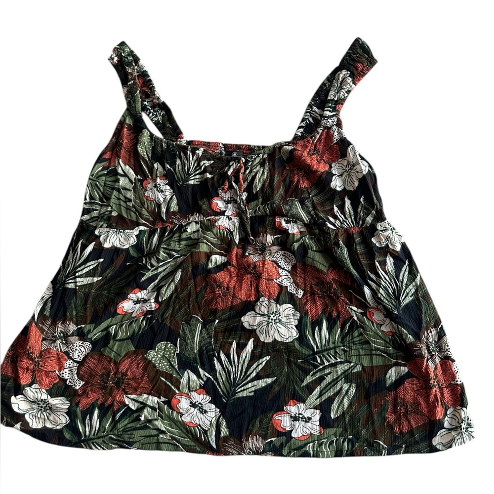 Women’s Floral Print Volcom Tank Top Size‎ XL